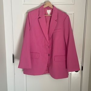 Oversized Pink Blazer 🌸